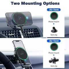 Gloplum mount with 360-degree rotation for optimal driving angles