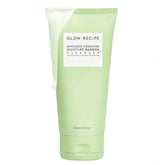 Glow Recipe Avocado Ceramide Cleanser bottle demonstrates hydrating formula for dry skin.