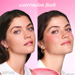 Glow Recipe close-up skin finish highlighting smoothing and radiant glow.