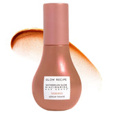 Glow Recipe Hue Drops bottle pour shows warm tint for versatile daily glow.