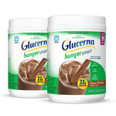 Glucerna Hunger Smart powder tub, ready to mix, supports appetite management for diabetes-friendly snacking.