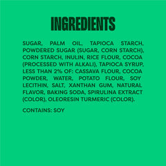 Glutino chocolate wafers with mint creme close-up, crave-worthy texture.