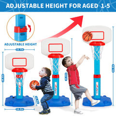 GMAOPHY easy-assembly hoop with included tools and balls for quick setup.