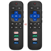 Gmatrix 2-pack universal Roku remote, versatile for many TCL and Hisense TVs.