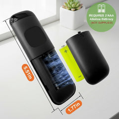 Gmatrix long-range remote reaches 49 feet through walls.