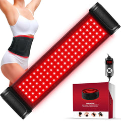 GMOWNW red light therapy belt wrap for full-body use with flexible positioning