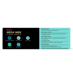 GNC Men s 30+ Vitapak packaging highlights 5-in-1 formula