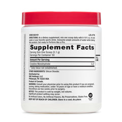 GNC Pro Performance Creatine Monohydrate Powder scoop for precise serving