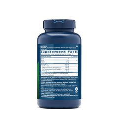 GNC Triple Strength Fish Oil mini softgels pour shows compact capsules for routine use.