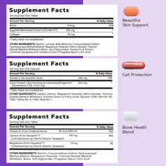 GNC Women’s 40+ Vitapak capsules and softgels with essential vitamins