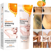 Go Ho Vitamin C Cream bottle for easy body brightening.