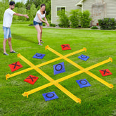 GoBene Giant Tic Tac Toe board on lawn for backyard play and friendly competition.