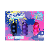 Goblies throwable paintballs indigo violet pink pack for outdoor color play