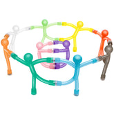 GoClimber 10-pack fridge magnets men in assembly pose for creative display at home