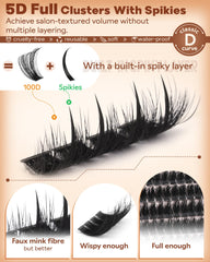 Goddvenus reusable faux mink lashes are soft and waterproof