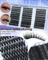 Goddvenus spiky fairy lashes catch light for ultra-photogenic selfies.