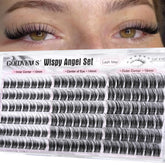 Goddvenus Wispy lash clusters 12mm natural look for subtle everyday lashes