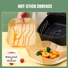 GOFFUGT easy-use round bowl liner fits without cutting.