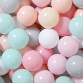 GOGOSO 100 pit balls in a baby playhouse for safe, colorful exploration.