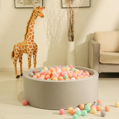 GOGOSO 100 pit balls with bright colors attract attention during play.