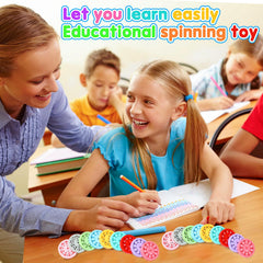 GOHEYI portable math spinner ideal for classroom, travel, and home study