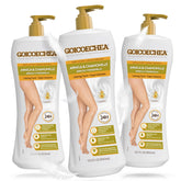 Goicoechea Arnica & Chamomile Lotion bottle shown for leg soothing hydration