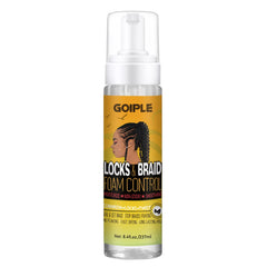 Goiple Braid Foam Control bottle ready for long-lasting hold and moisture