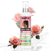 Goiple Braid Spray Rose Mint bottle showing hydration for braids