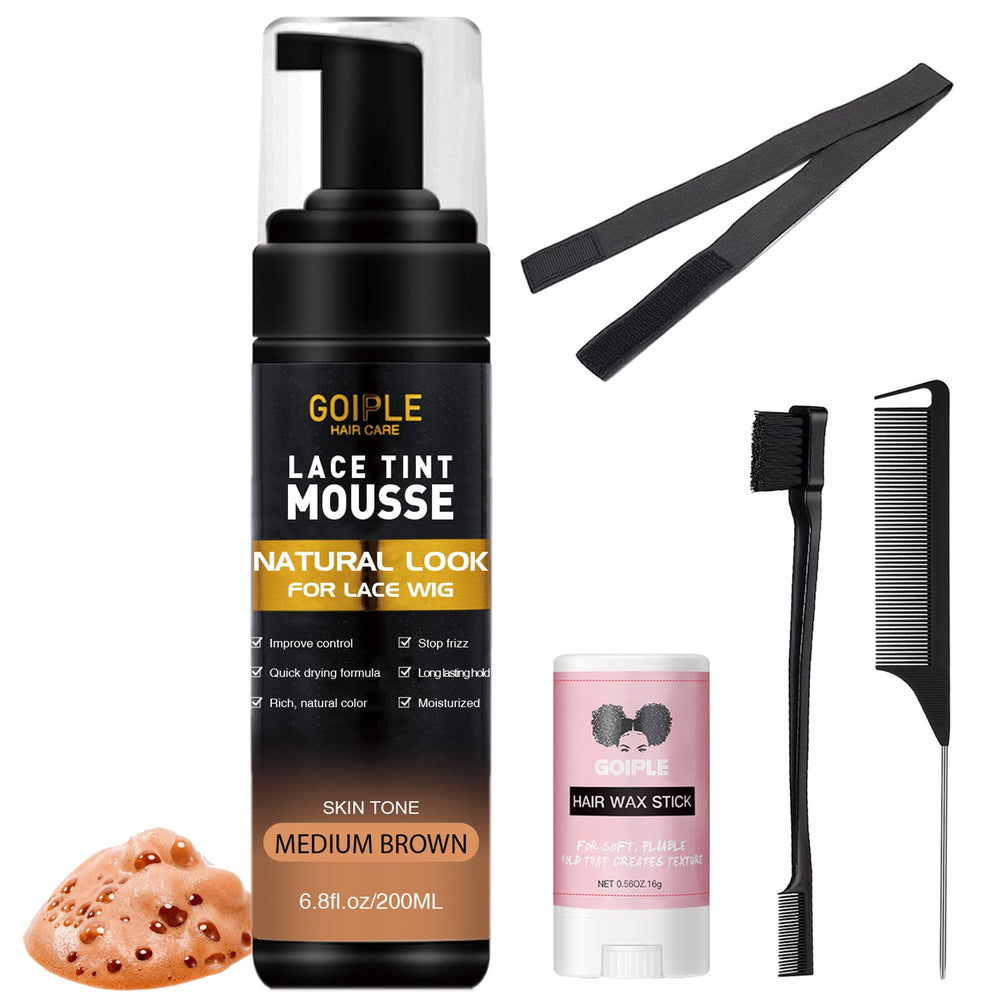 Goiple Lace Tint Mousse packaging shows kit for easy shading and blending