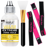 Goiple front lace adhesion provides secure, all-day hold for wigs