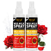 Goiple Wig Milk Spray packshot highlights the convenient 2-pack for wig care.
