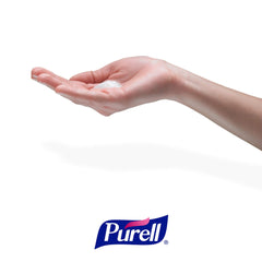 Twelve 800 mL refills provide steady facility supply.