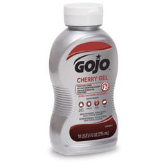 Hands being cleaned with GOJO Cherry Gel Pumice Hand Cleaner for tough soils