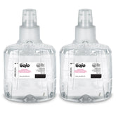 GOJO Clear & Mild foam handwash bottle, fragrance-free and dye-free for sensitive users.