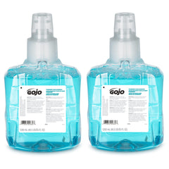 GOJO Pomeberry foam handwash refill 1200-ml for LTX-12, ideal for quick, gentle cleansing.