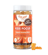 GOJOY NATURALS Kids Focus Gummies with saffron for improved concentration during homework