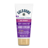 Gold Bond Age Renew Crepe Corrector Hand Cream bottle shown for daily hand care.