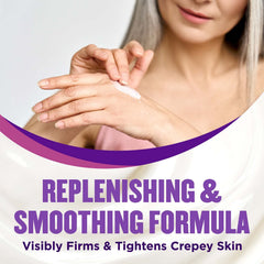 Gold Bond Age Renew Crepe Corrector Hand Cream label shown fragrance-free.
