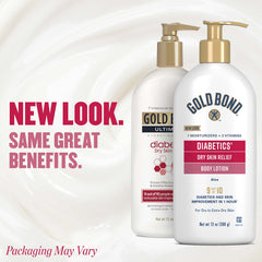 Gold Bond Diabetics' Dry Skin Relief Lotion with soothing aloe