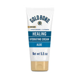 Gold Bond Healing Lotion bottle displays the 5oz size for convenient daily hydration.