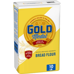 Gold Medal Bread Flour 10 lb bag for consistent loaves and crusts
