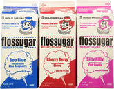 Gold Medal Cotton Candy Sugar Blue Raspberry, Pink Vanilla & Cherry for vibrant fluffy cotton candy
