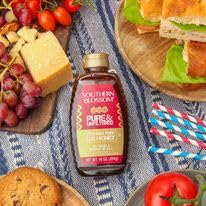 Golden Blossom honey baking glaze shows rich color and versatility