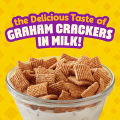 Golden Grahams cereal for kids, quick morning snack.