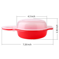 Golden Pearl egg cooker non-stick surface simplifies cleanup after breakfast.