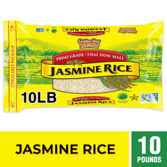 Golden Star Jasmine Rice in a kitchen setting showcases versatile recipes