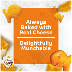 Goldfish Parmesan flavor snack packs emphasize crunchy, savory bites