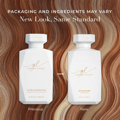 Goldie Locks Ultra Hydrating Shampoo lather demonstrates gentle cleansing for extensions.