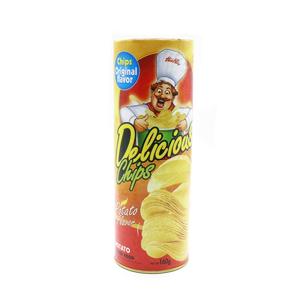 GOLF prank potato chip can with realistic graphic for surprising friends at parties.