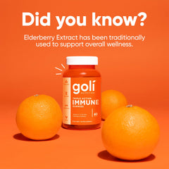 Goli Immune Gummies ready to support your daily routine